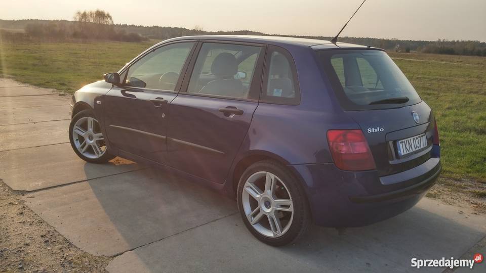 Fiat Stilo 16 Zadbany bogate wyposażenie benzyna+LPG Stilo Kraków