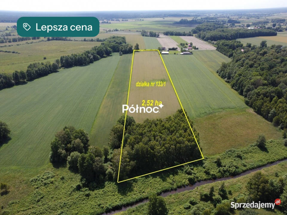 Ziemia rolna 714 ha Nietiahy gm Dębowa Kłoda lubelskie