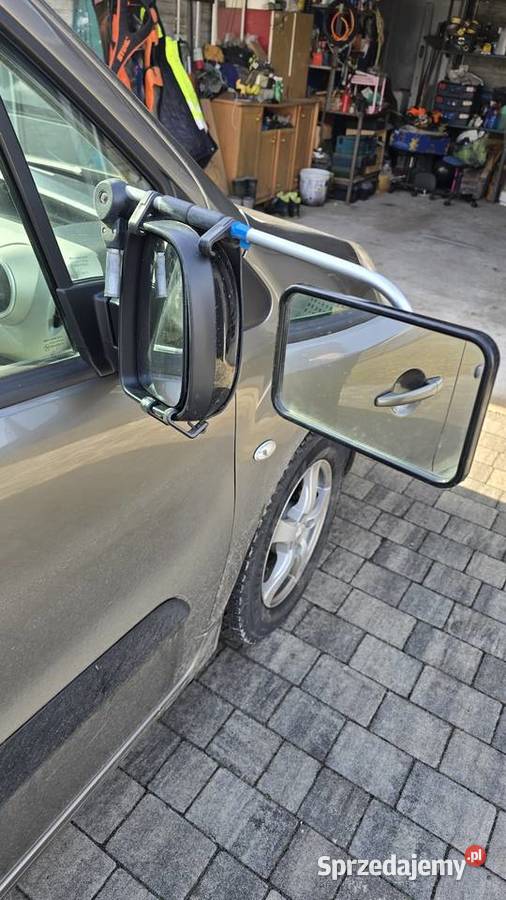 Lusterka dodatkowe do holowania przyczepy Do przyczep kempingowych