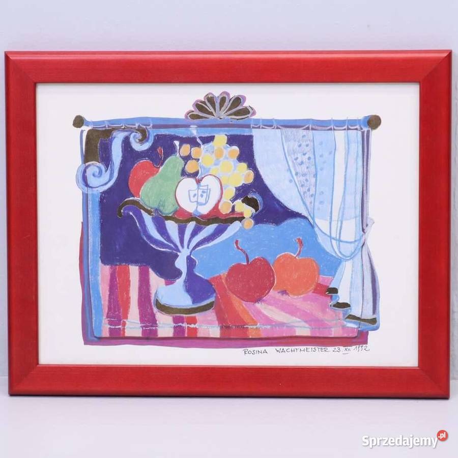 Technika mieszana Martwa natura Rosina Piła