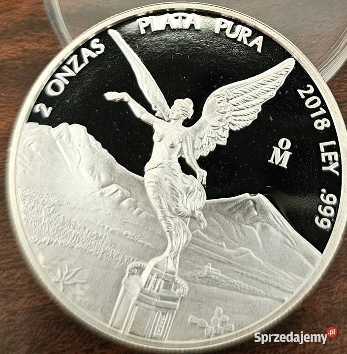 Moneta Libertad 2oz 2018 Proof Przemyśl