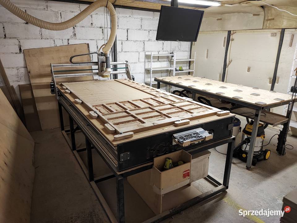 KOKOSZKA V4 polski ploter CNC 2500x1250x120 Produkcja
