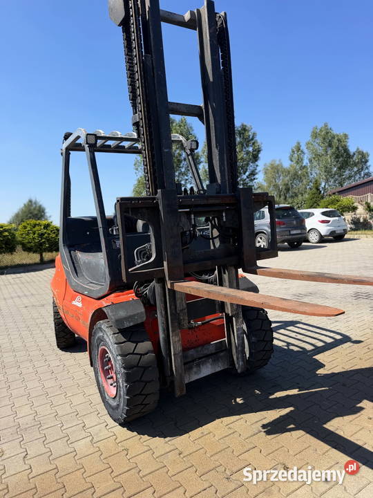 wózek widłowy LINDE H45D diesel PERKINS udźwig Działoszyn
