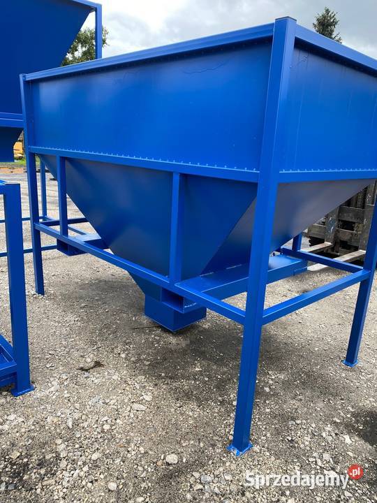 Kosz zasypowy paczkarka Bufor przyjęciowy do big łódzkie Niedrzew Pierwszy sprzedam