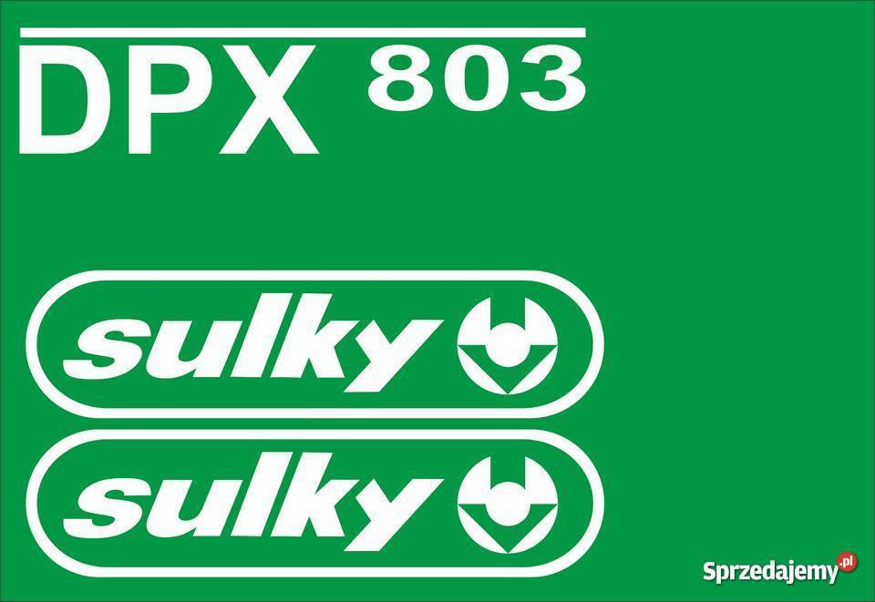 naklejki sulky dpx 803 Jeżewo sprzedam