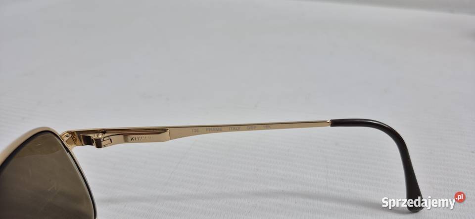 Okulary LUXOTTICA KLIX 2 Vintage Italy Pozłacane Biłgoraj