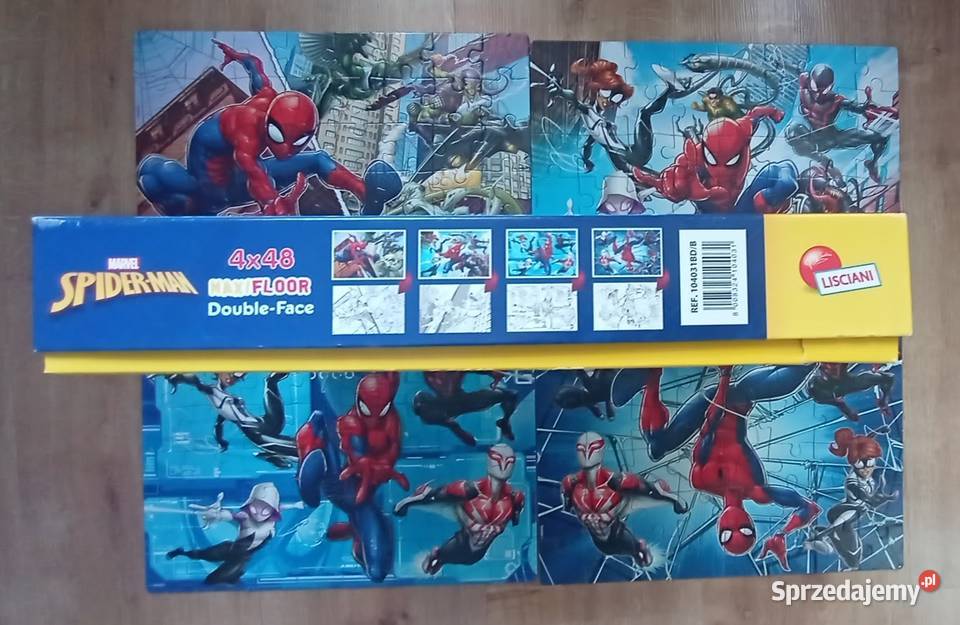 Puzzle SpiderMan 4x 48 Ruda Śląska sprzedam