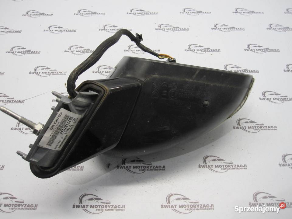 PEUGEOT 508 I SW 11r lusterko prawe 8 PIN ANGLIK