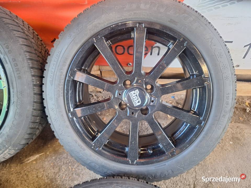 Alufelgi 4x100 16 ET35 Renault Opel Dacia Mazda