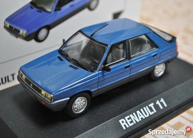 Renault R11 model samochodu w skali 1/43 Warszawa