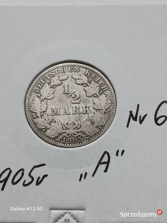 12 Marki Prusy 1905 r 6 men A Konin