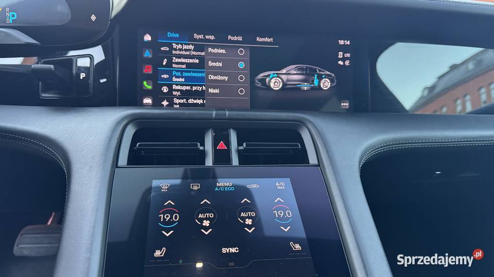 Porsche Taycan 4S Performance plus 571 garażowany Gdańsk