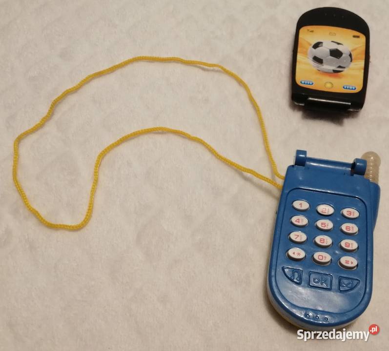 Telefon piłka nożna dźwięki światła Zabawka śląskie Czeladź
