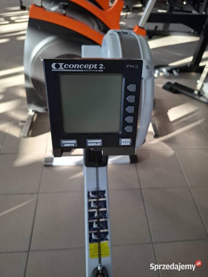 Wioślarz Concept 2 konsolą PM3 zachodniopomorskie Wałcz