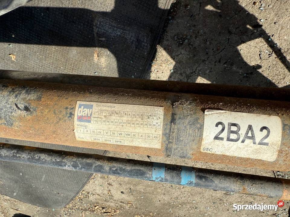 Belka zawieszenie tył Peugeot 206 9803 wielkopolskie