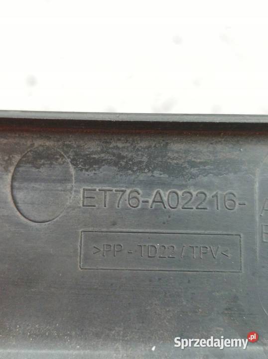 PODSZYBIE PLASTIKOWE TOURNEO ET76A02216AC Ford Karoseria