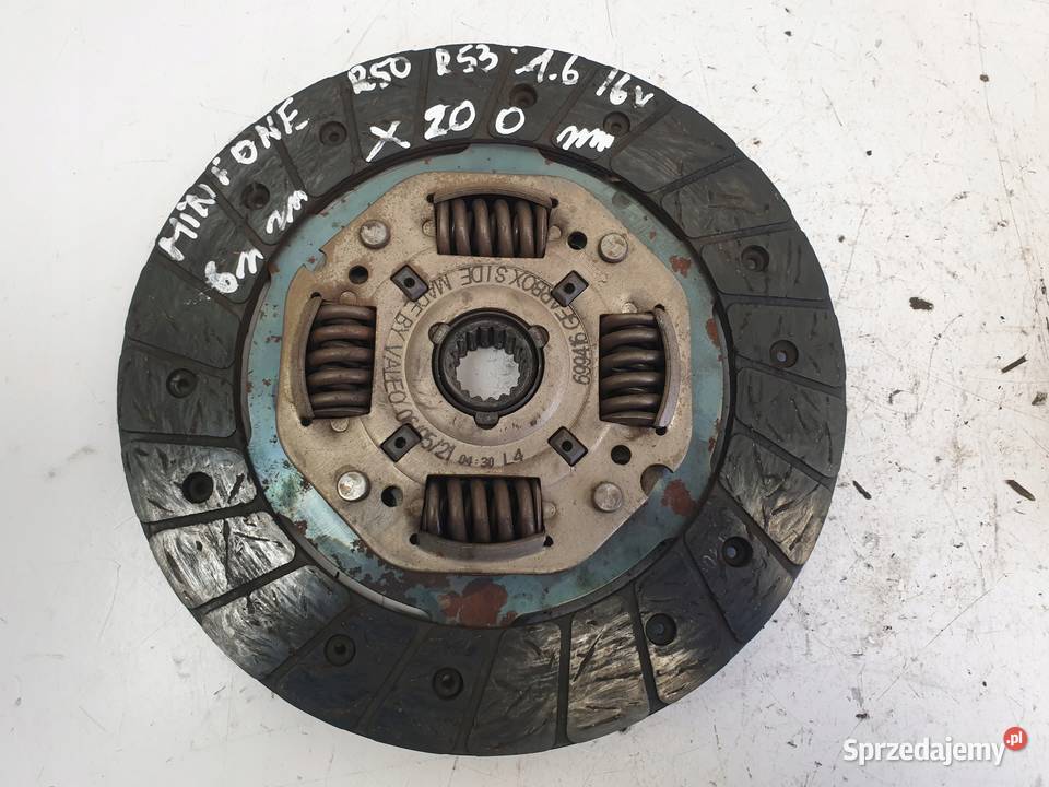 Mini One R50 R53 16 16V DOCISK TARCZA sprzęgło Chełm