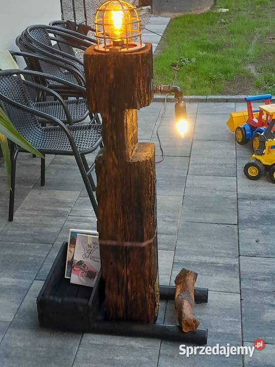Unikatowy słupek oświetleniowy lampa stojąca Jedlicze sprzedam