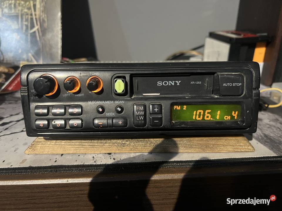 Radio sony xr1253 pomorskie