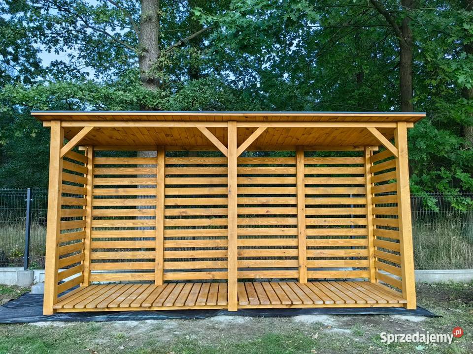 Drewutnia 2 x 11m drewutnia 2 x 11m z dachem Kalety sprzedam