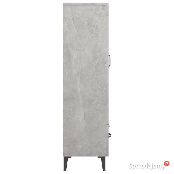 Wysoka szafka szarość betonu 70x31x115 WM812559 Warszawa