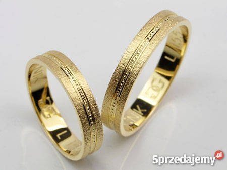 Obrączki ślubne Model Lux 155 GLIWICE Ozdoby Żory
