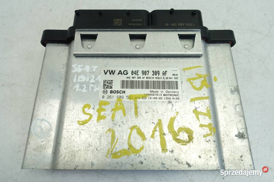 Seat Ibiza IV 12 TSI KOMPUTER SILNIKA sterownik Rudka