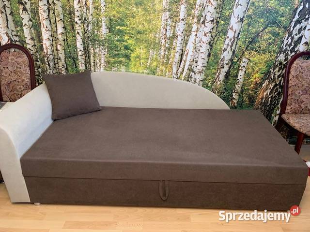 Tapczan jednoosobowy z pojemnikiem na pościel Tapczany Wrocław
