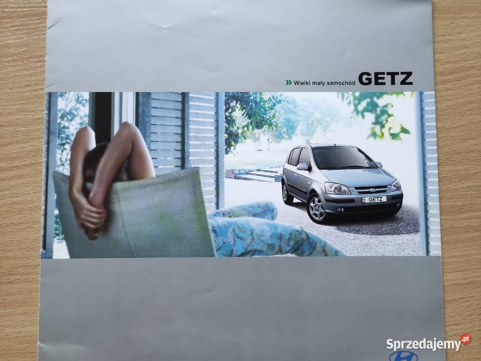 Prospekt broszura reklama Hyundai Getz Rzeszów
