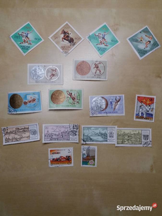 Znaczki Rosja Bułgaria Ruminua Węgry Gliwice