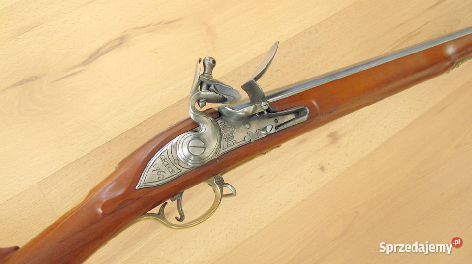 Czarnoprochowy muszkiet Brown Bess kal 75 Militaria pomorskie Chojnice