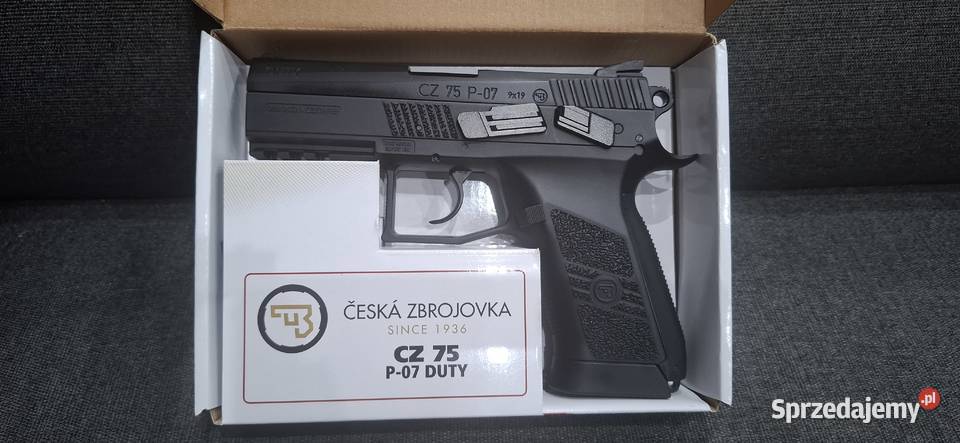 Wiatrówka CZ 75 P07 Duty Blow Back 45 mm Mosina