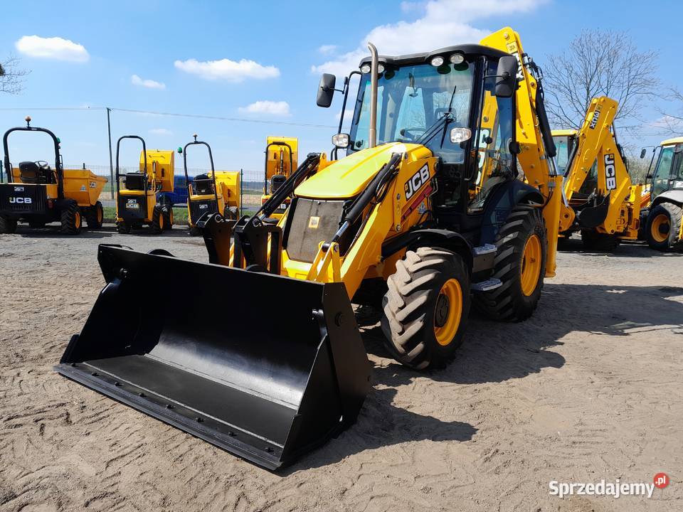 KOPARKOŁADOWARKA JCB 3CX 2019R KLIMA 4CX CAT Koparki Krotoszyn