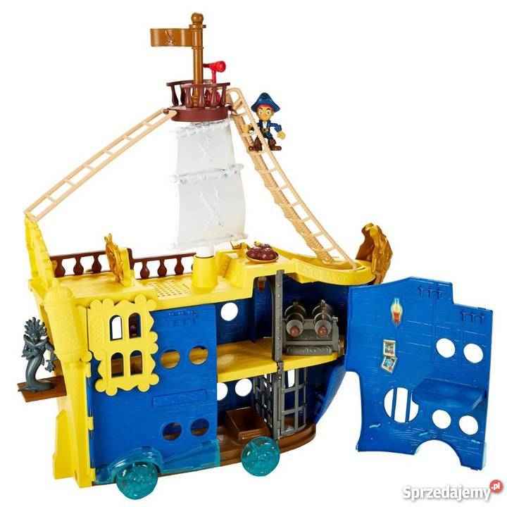 Fisher Jake i Piraci z Nibylandii Duży Statek Fisher Price małopolskie