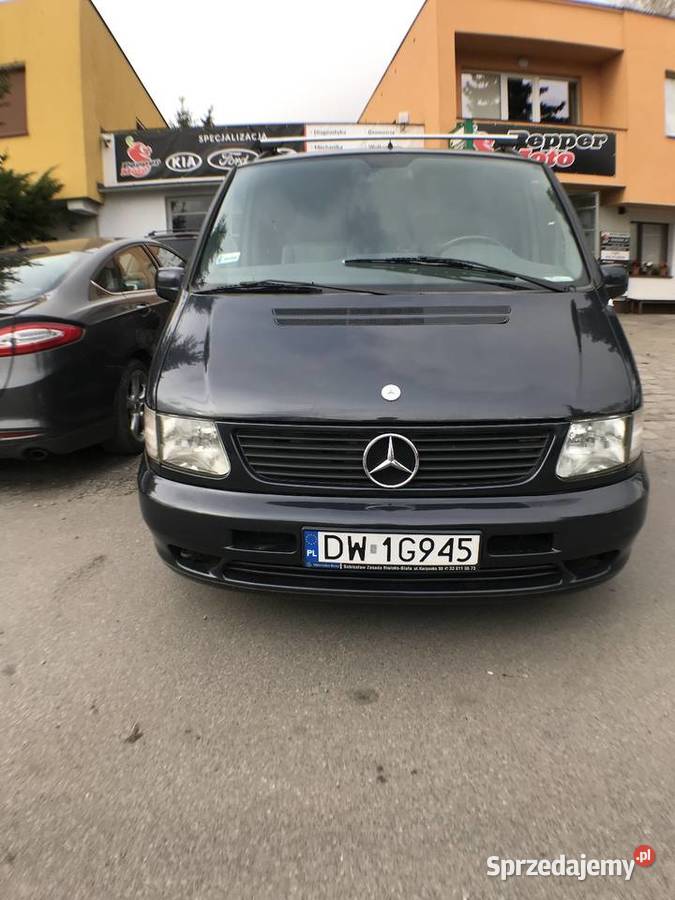 Mercedes Vito Vklasa w638 7 osób skórzane fotele