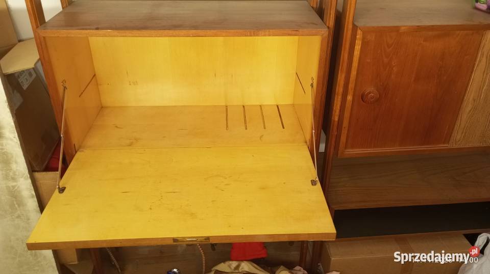 Regał lata 60 XX w Rajmund Teofil Hałas typ 1329 Warszawa