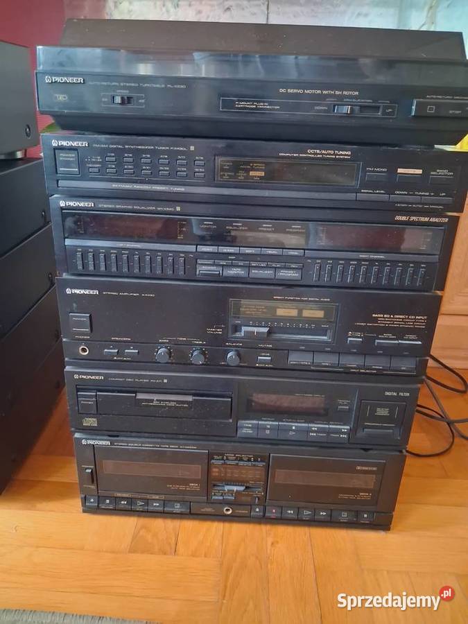 Wieża Pionner 6 segmentowa korektor 10 pasmowy podkarpackie Mielec sprzedam