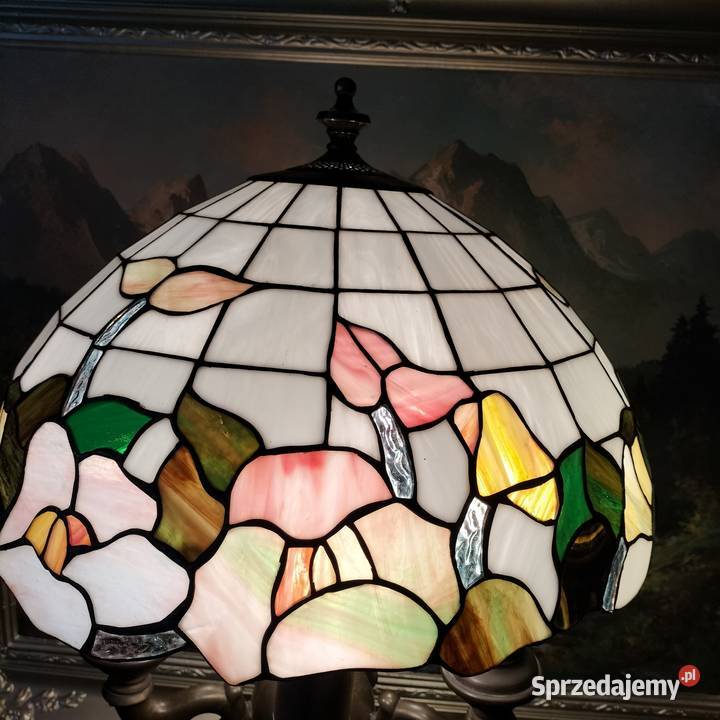 Lampa witrażowa stołowa Lampy stołowe i nocne Legnica