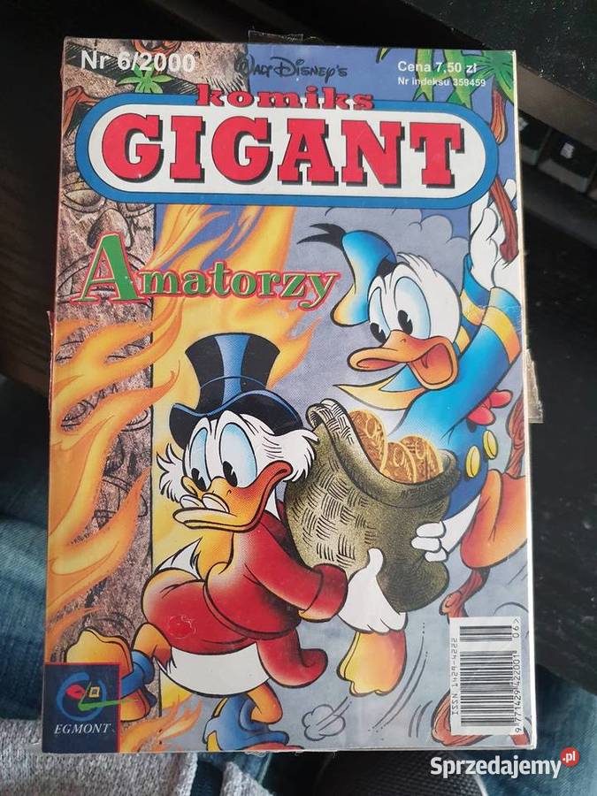 Komiks Gigant zestaw 8 tomów 2000 pomorskie Gdynia