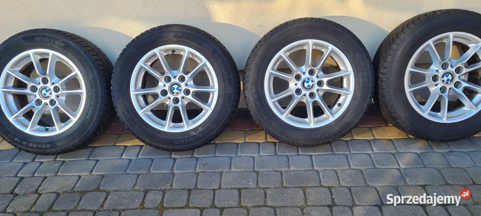BMW E39 oryginalne felgi 16 plus opony zimowe mazowieckie Warszawa