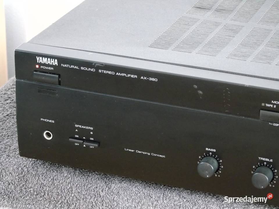 Wzmacniacz Yamaha AX-380 mocny i sprawny. WYSYŁKA Jasło - Sprzedajemy.pl