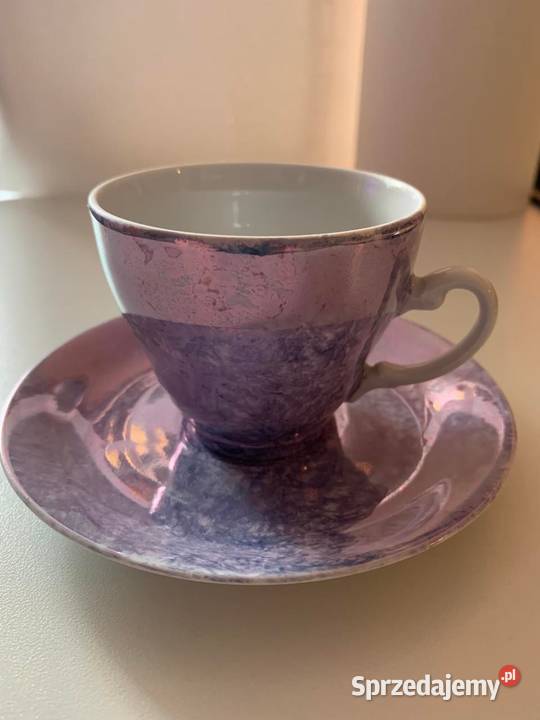 Porcelanowy serwis kawowy Włocławek PRL Suwałki