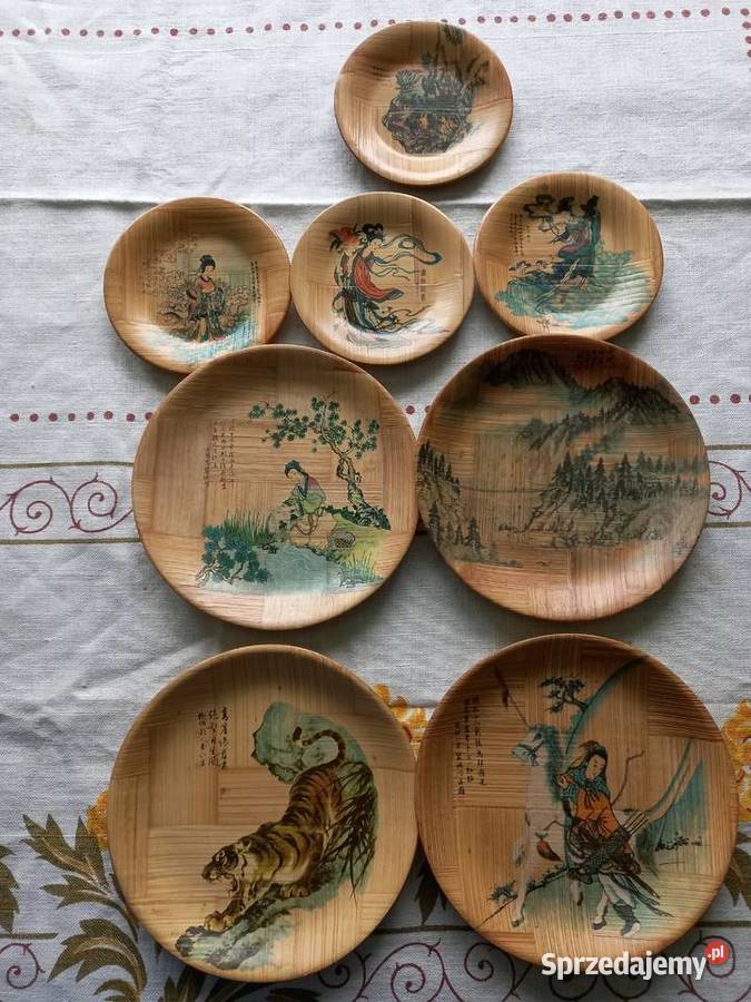 Bambusowe talerze Tajwan Łomża
