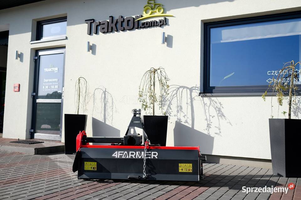 Glebogryzarka lekka TLK 135 4FARMER czerwona nieuszkodzony Tajęcina