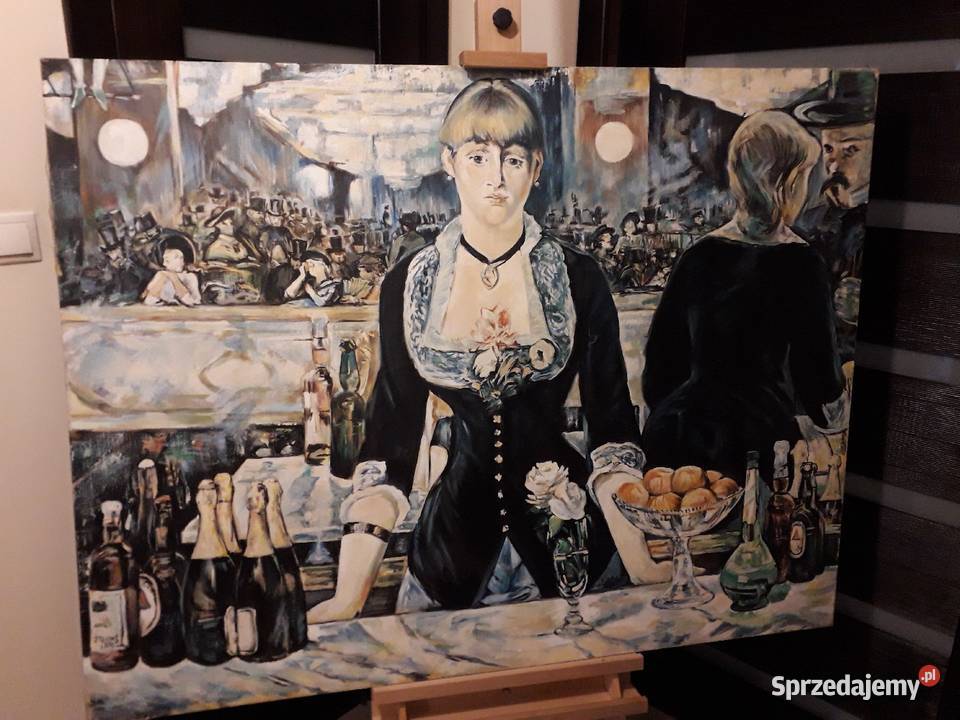 MANET BAR FOLIES BERGERES PIEKNA DUZA KOPIA Nowa Sól sprzedam