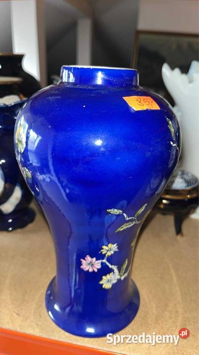 Wazon Kobalt Crown Devon Made in England Porcelana i szkło sprzedam