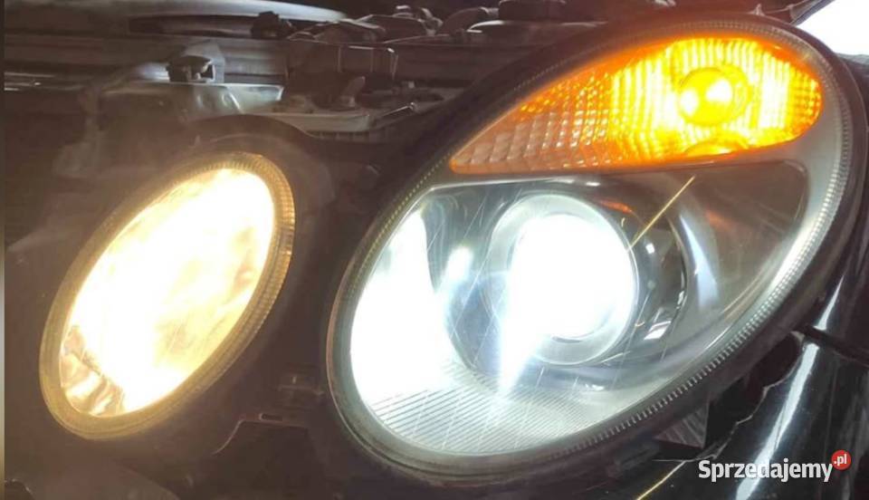 Lampa mercedes W211 reflektor halogen