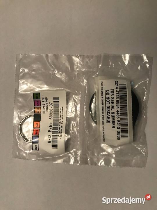 Nowy oryginalny pilot fob Harley Davidson podkarpackie Trzciana