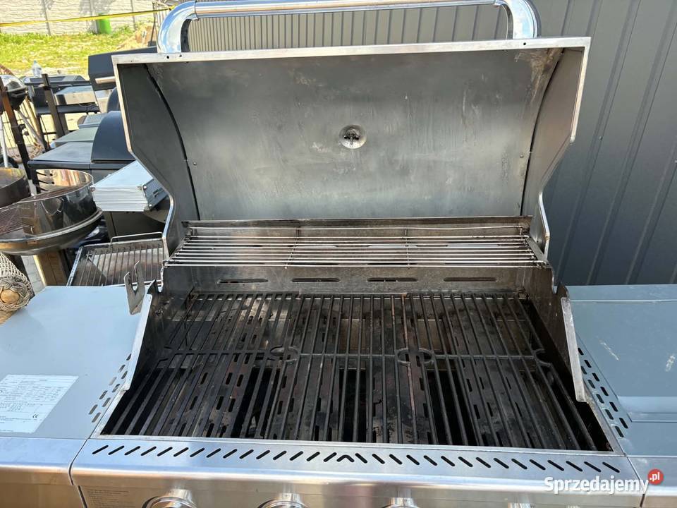 Piękny duży solidny Niemiecki grill Dom i Ogród wielkopolskie