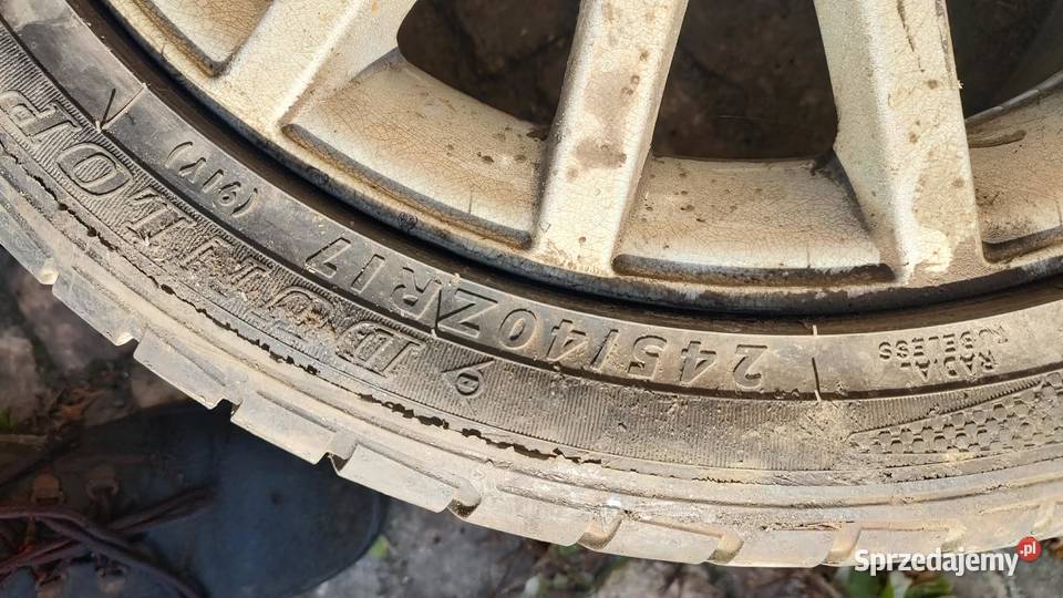Felga aluminiowa alufelga Audi a6 c6 a4 b7 b8 17 Książ Wielkopolski